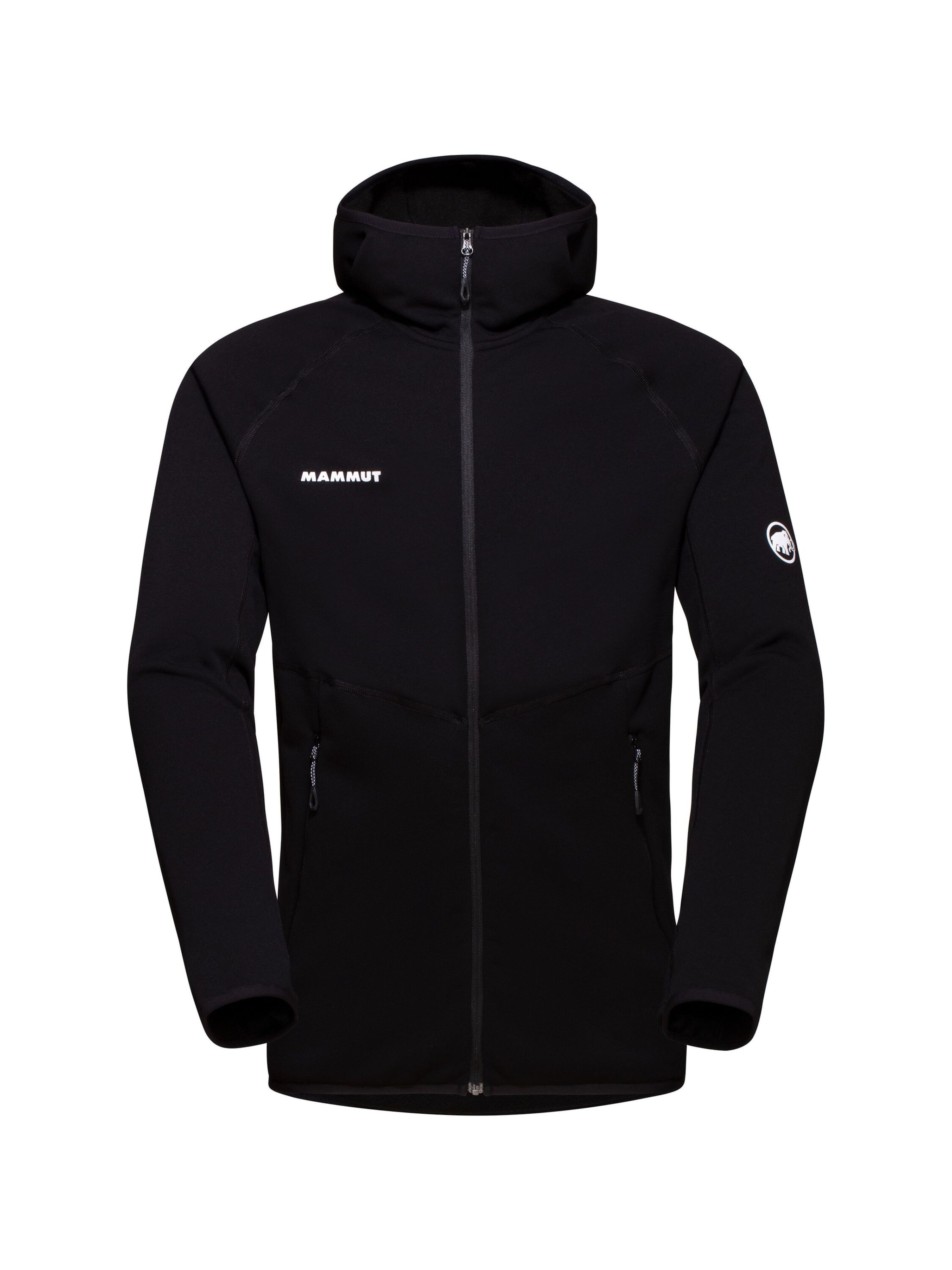 

MAMMUT Спортивная флисовая куртка в черном цвете