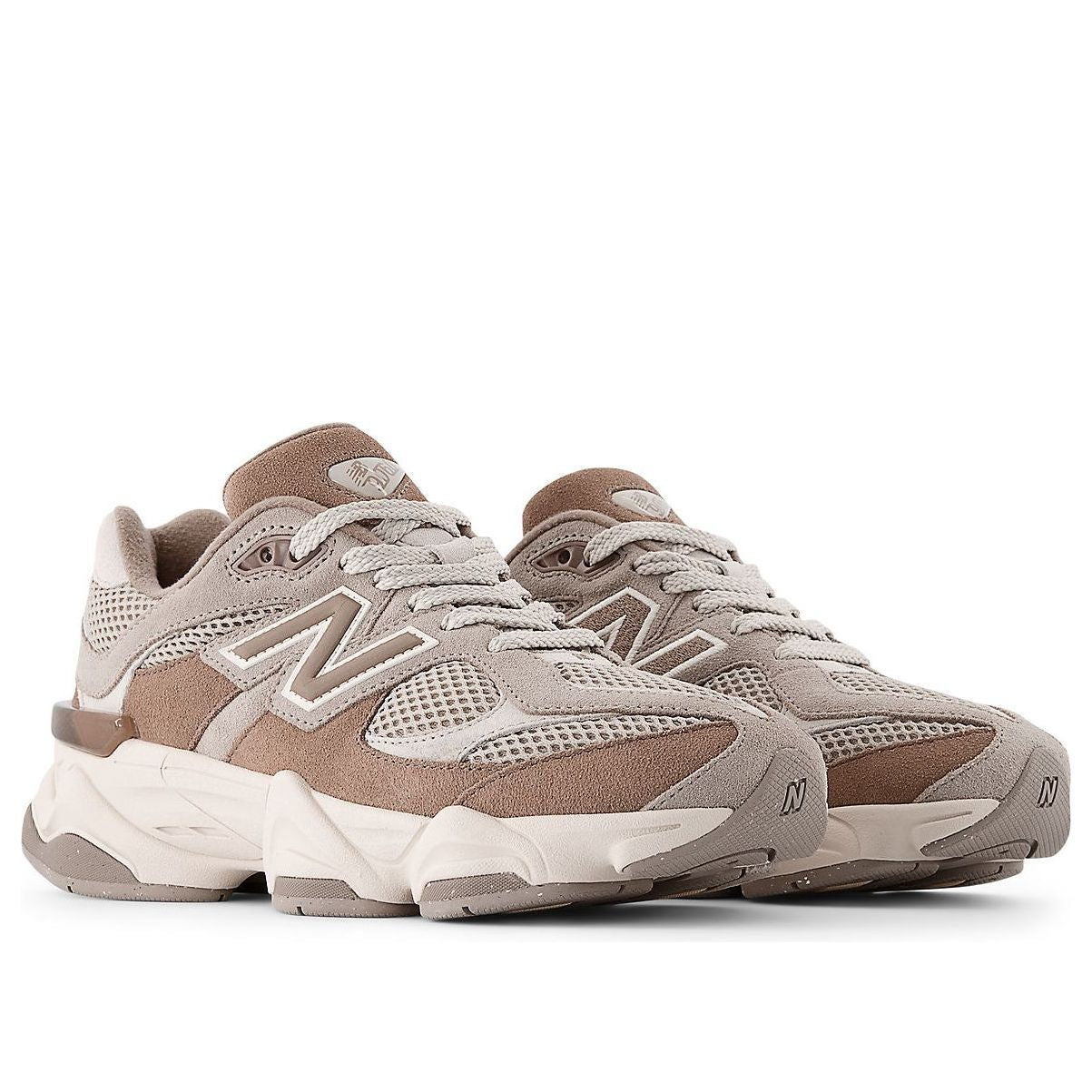 (GS) New Balance 9060 'Mushroom Arid Stone' — фото 4