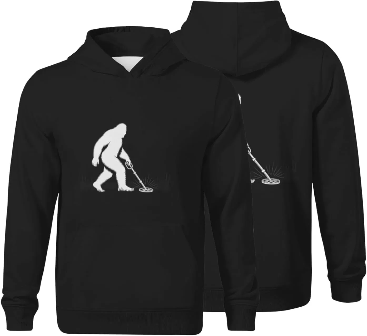 Детский худи с капюшоном Bigfoot, HEAPPER, белый