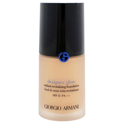 Дизайнерская тональная основа Glow Radiant Revitalizing Foundation SPF 15 PA Plus 1 унция Giorgio Armani — фото 2
