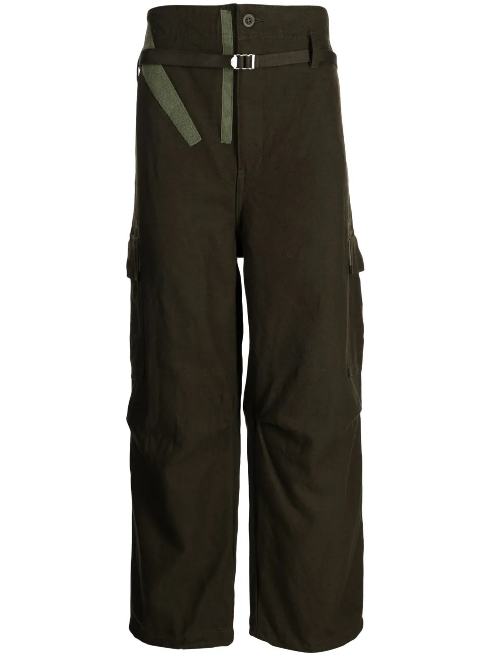 

Широкие брюки карго Comme des Garçons Homme, зеленый