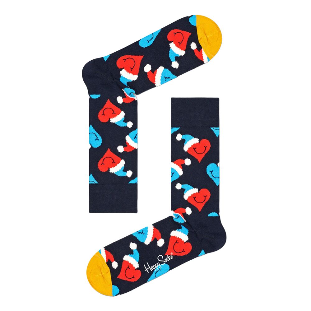 

Черный хлопковый носок Happy Socks