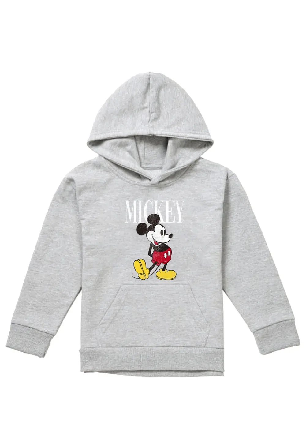 Детская толстовка Mickey 90S Classic, Disney, серый