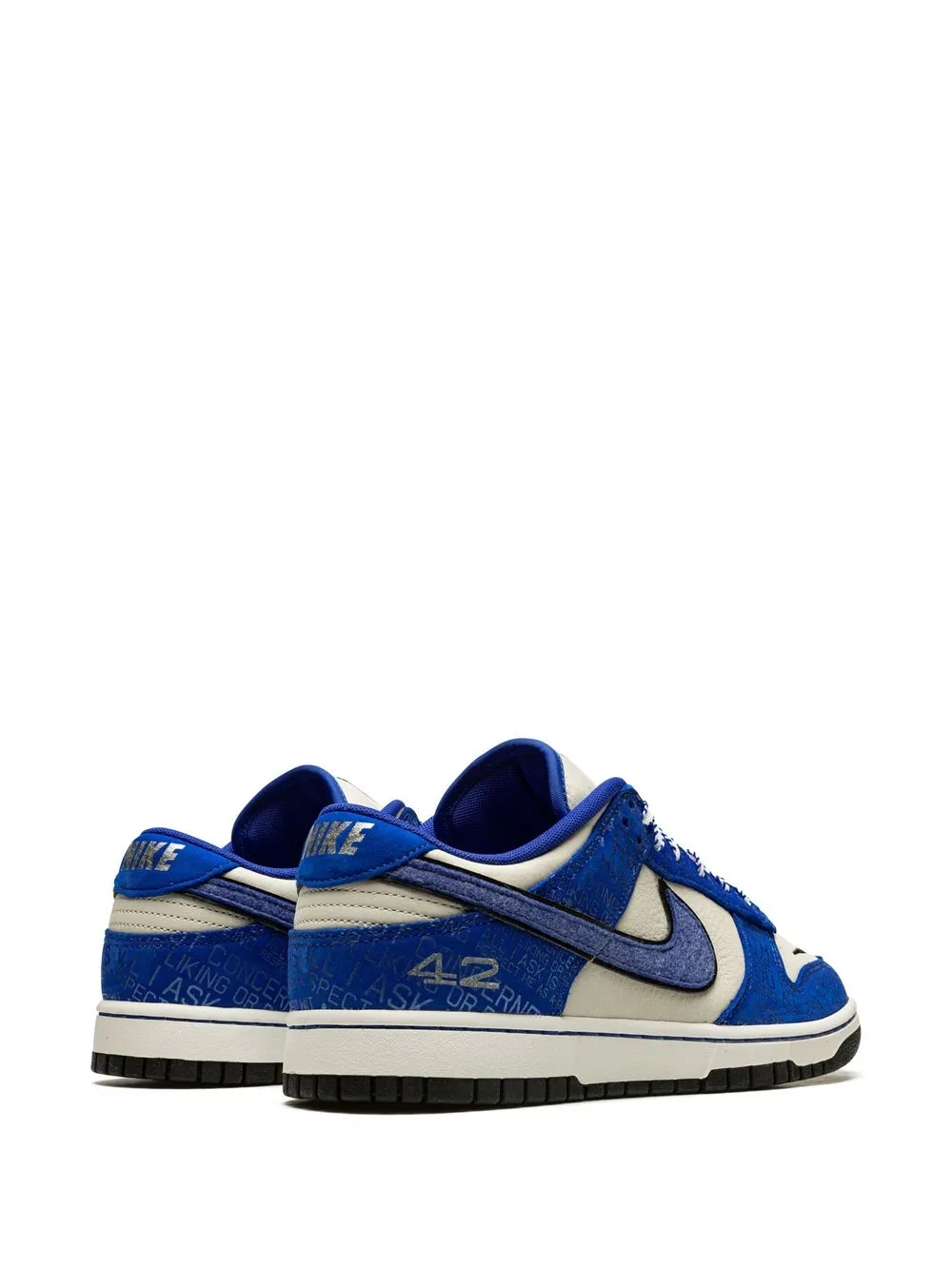 Кроссовки Dunk Low Jackie Robinson Nike, белый — фото 3