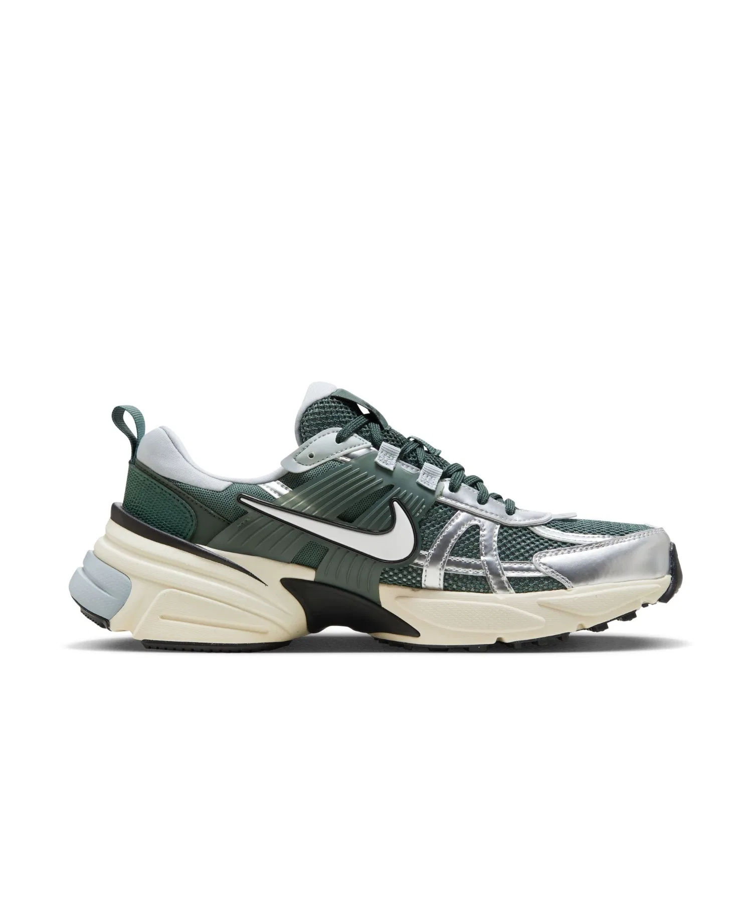 Мужские кроссовки NIKE V2K RUN зелёные — фото 3