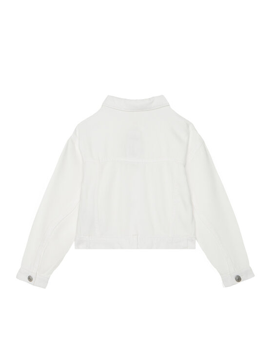 Переходная куртка стандартного кроя 21AQCN060 United Colors Of Benetton, белый — фото 2