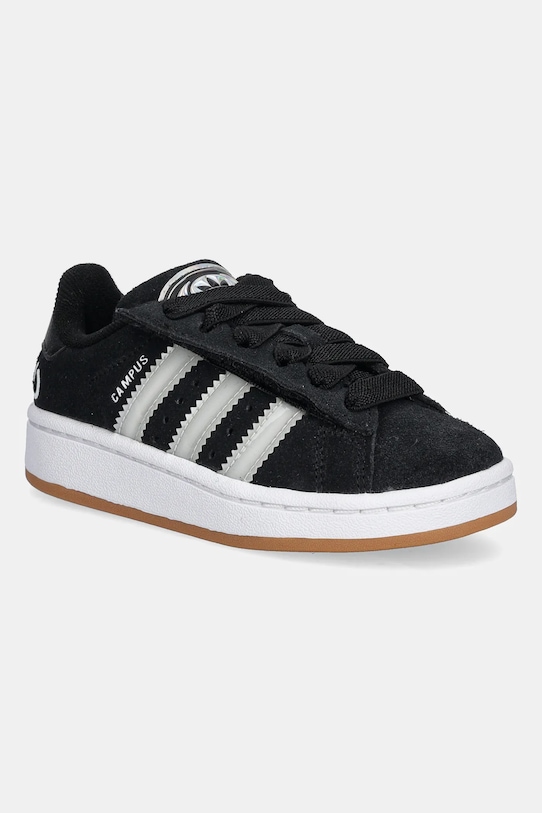 

Детские замшевые кроссовки Campus 00s с LED-подсветкой Adidas Originals, черный