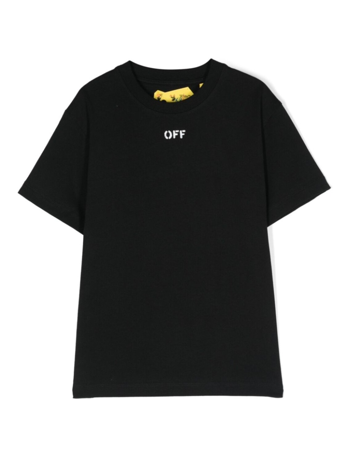 

Off-White Kids футболка Off Stamp, черный