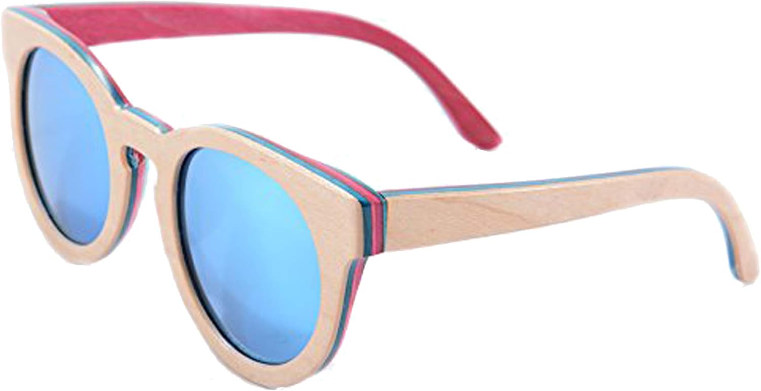 

Солнцезащитные очки SHINU ручной работы в деревянной оправе, ретро-винтаж, поляризованные, модель Z68005 (цвет: натуральный, синий, розовый, ледяной синий), Nature-blue-pink