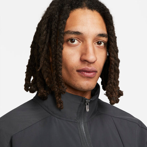 Куртка Nike Sportswear Revival Woven Tracksuit Jacket 'Grey', серый — фото 2