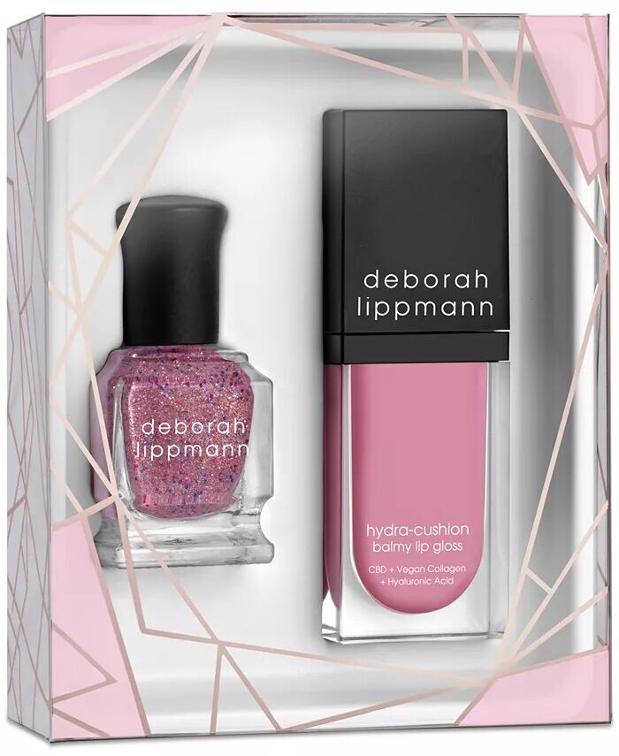 

2 шт. Набор для губ и ногтей Deborah Lippmann, цвет Calling Dr. Love