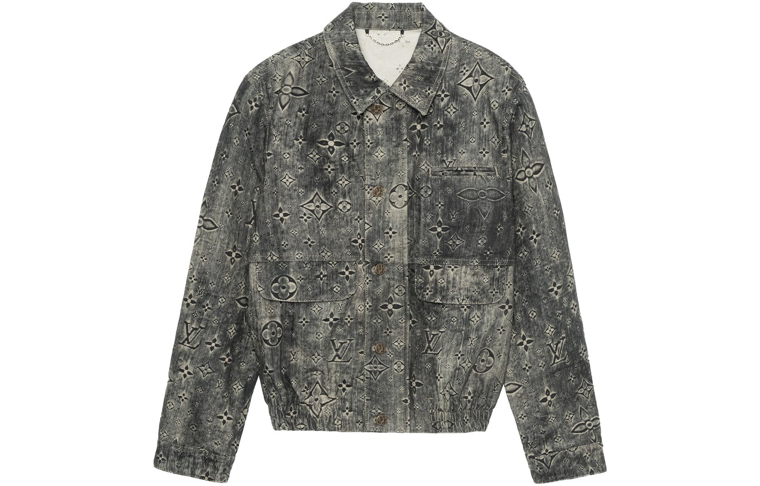 

LV Джинсовая куртка мужская Louis Vuitton, цвет Includes Original Shopping Bag