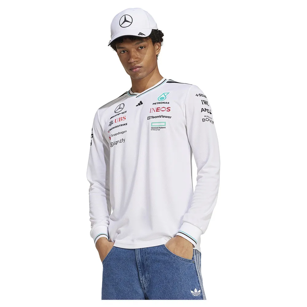 

Лонгслив adidas Mercedes AMG Petronas F1 Team, белый