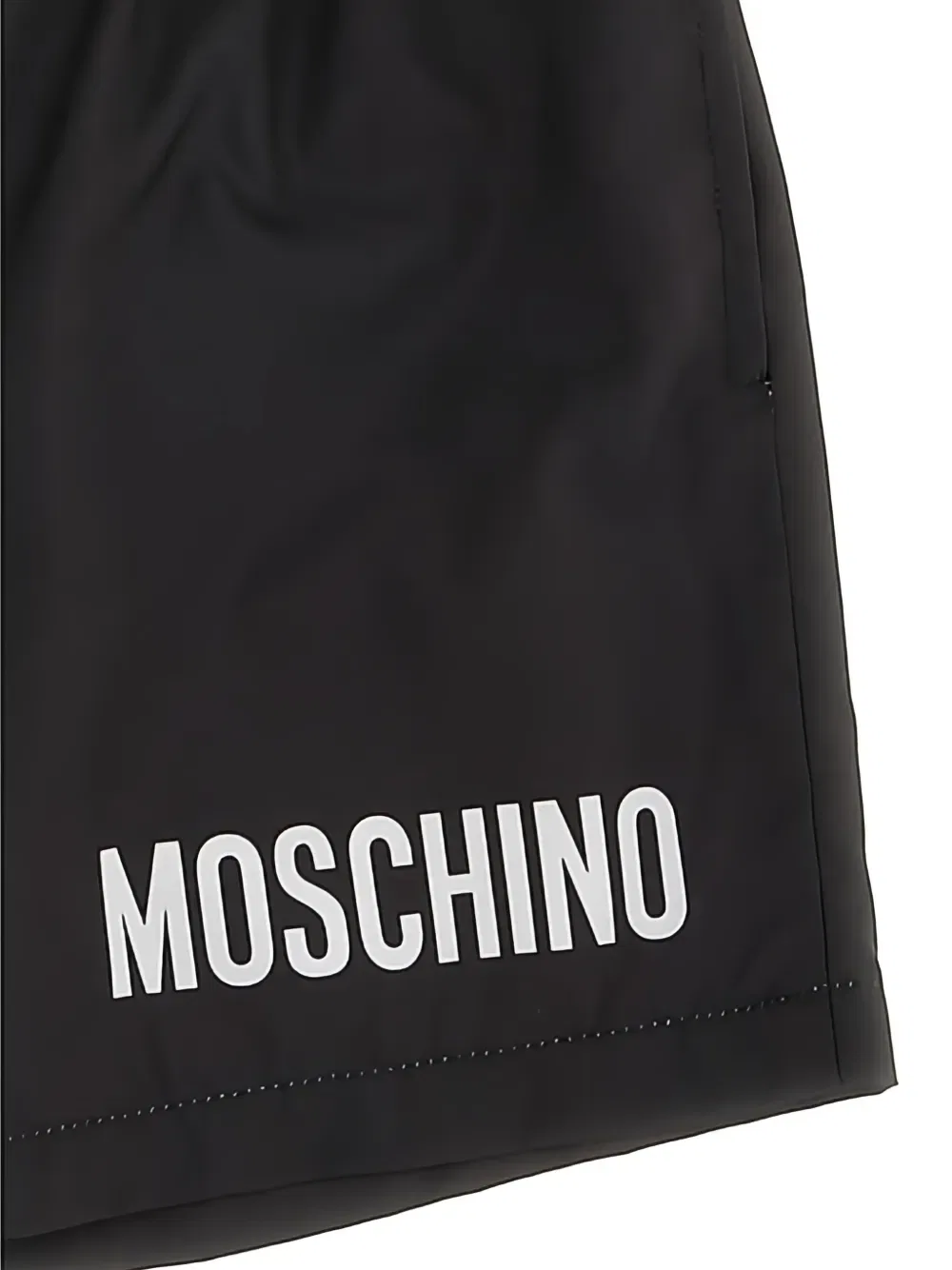 Плавки с логотипом Moschino Kids, черный — фото 2