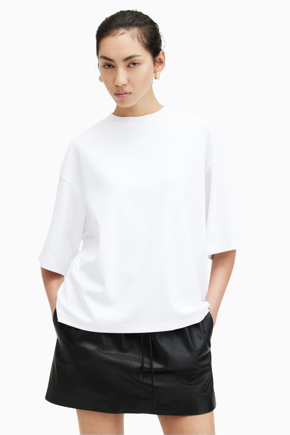 

Футболка Allsaints Amelie All Saints, белый