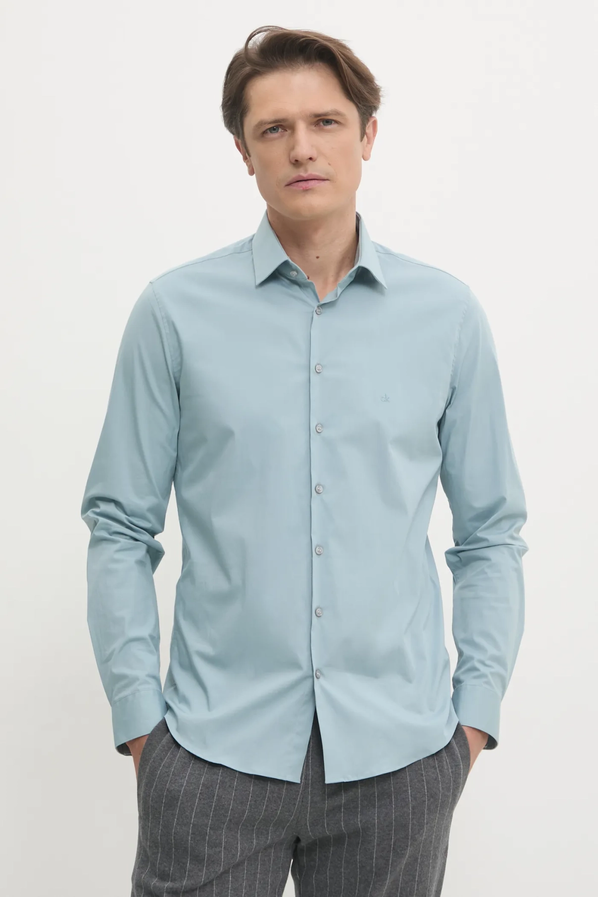 

Рубашка Calvin Klein, синий