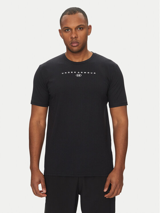 

Свободная футболка Stacked Logo SS 6000211 Under Armour, черный