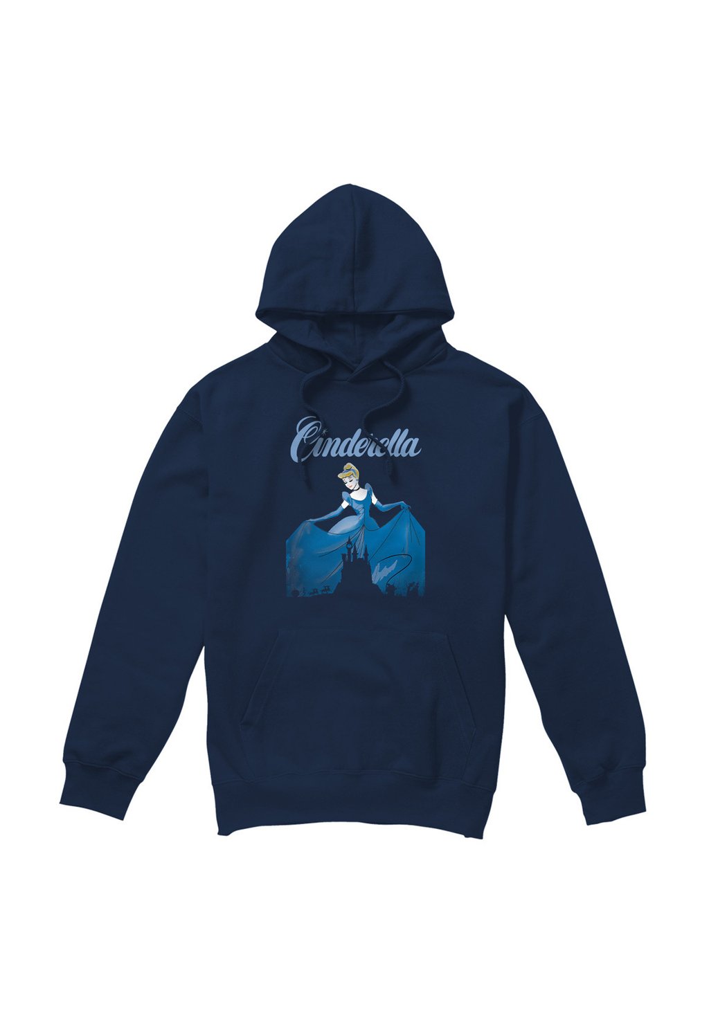 

Толстовка CINDERELLA ICON SILHOUETTES WITH VINTAGE DRESS Disney, темно-синий