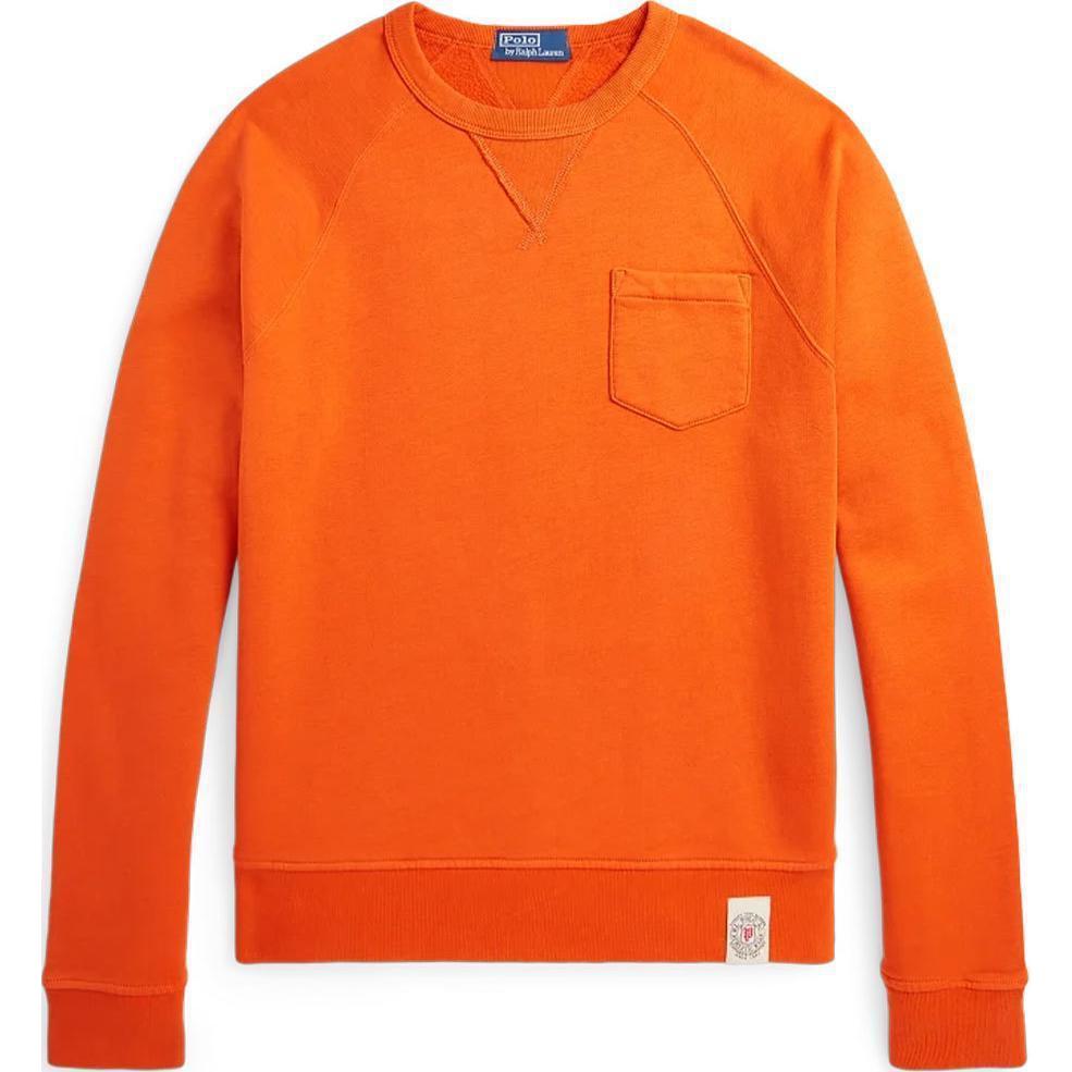 Polo Ralph Lauren Свитшот мужской Preppy Orange FW24 — фото 3