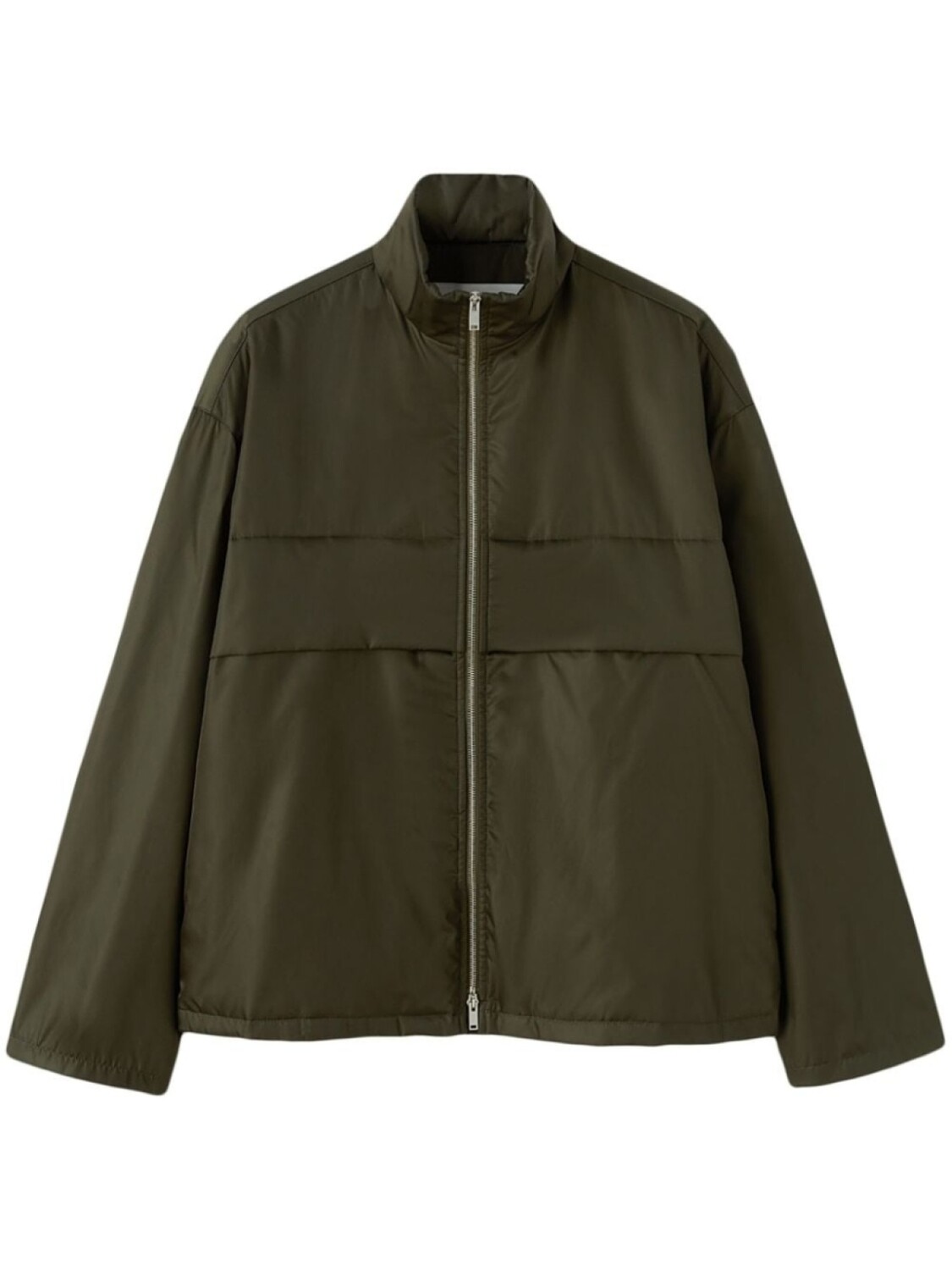 

Jil Sander пуховик с воротником-воронкой, зеленый