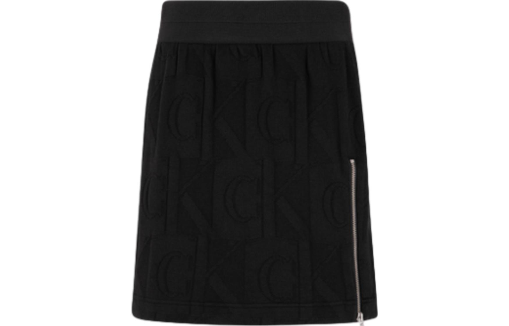 

Calvin Klein Повседневная короткая юбка женская Space Black BEH