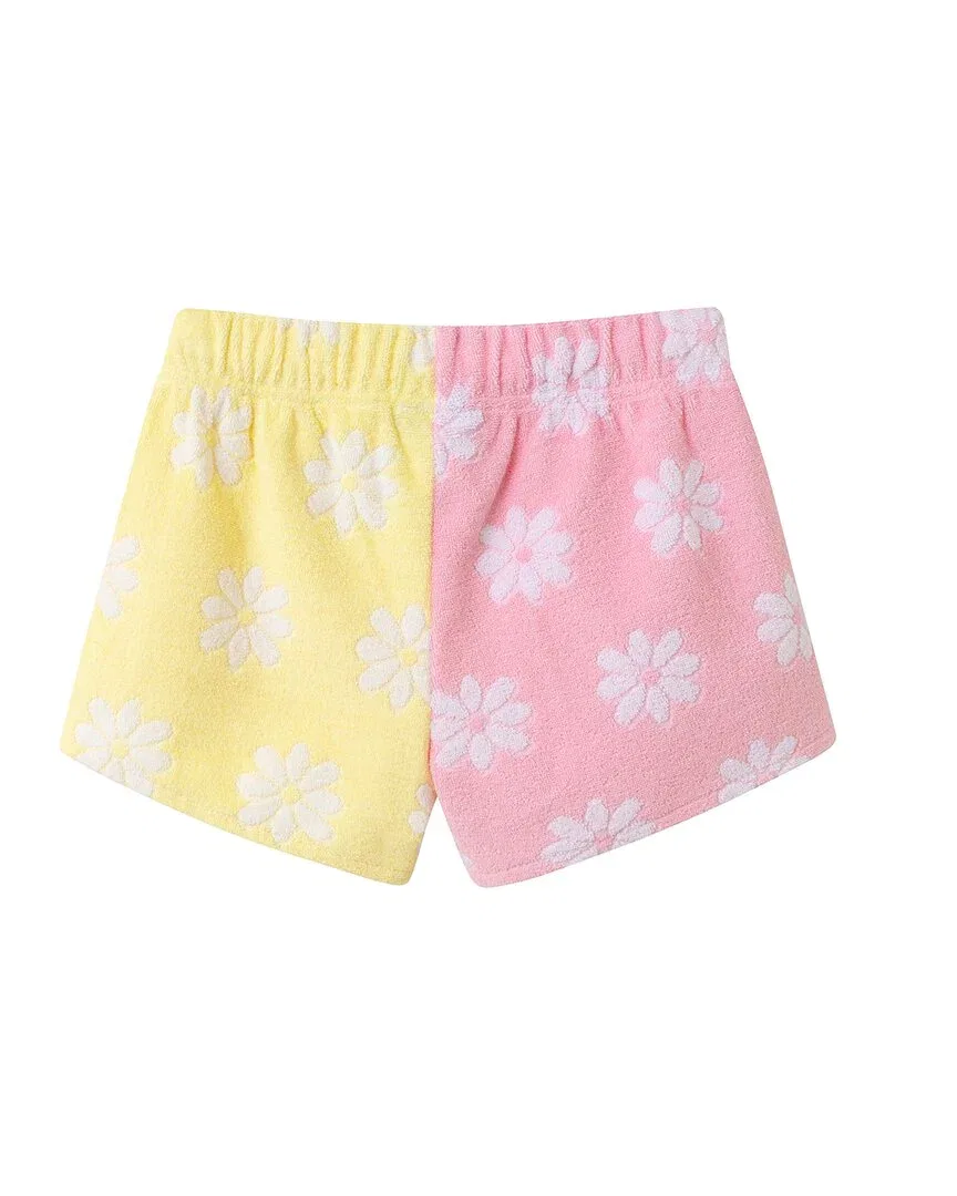 Andy & Evan Colorblocked Terry Short, розовый — фото 2