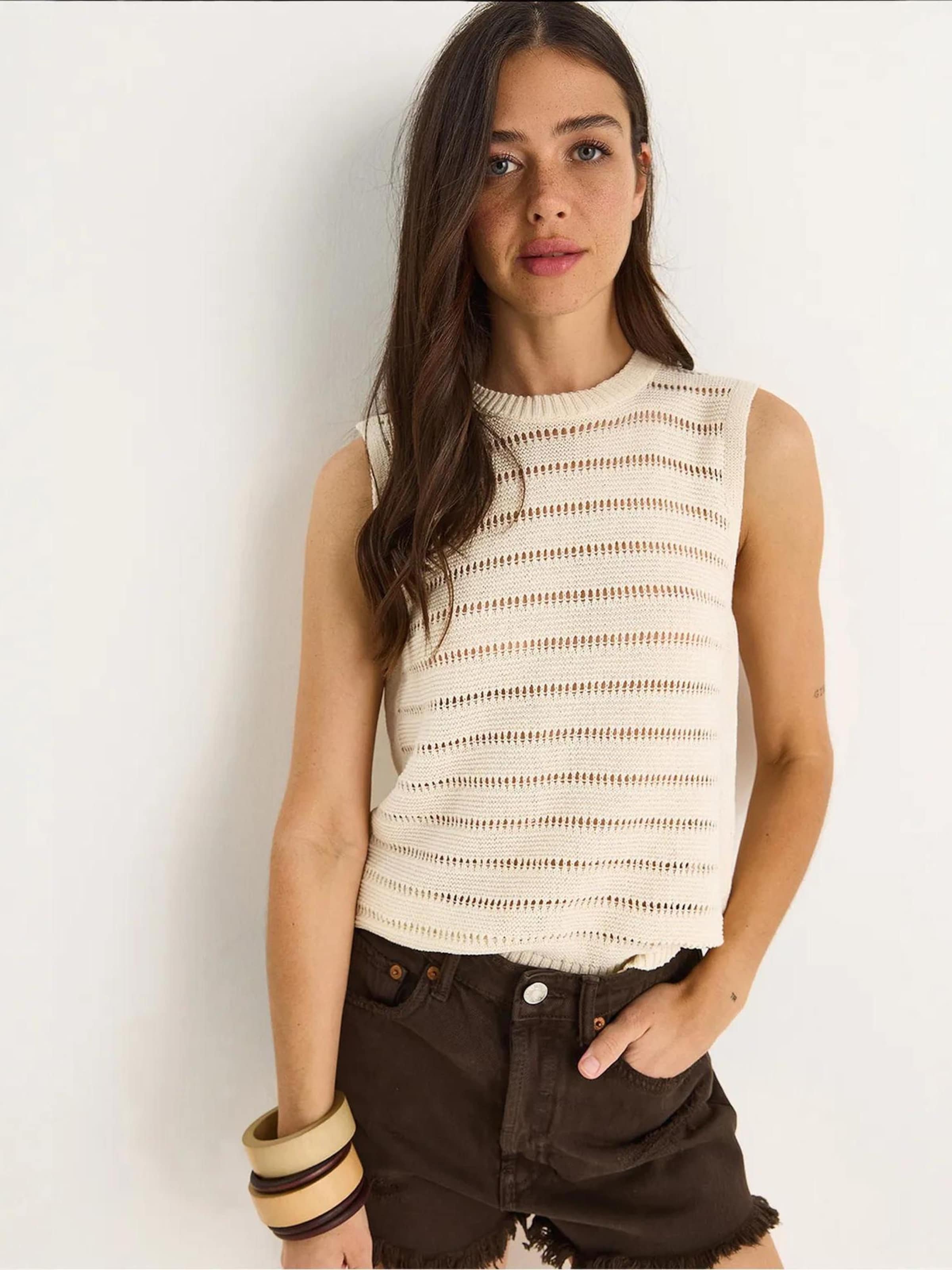 

Bianco Lucci Свитер в цвете Cream