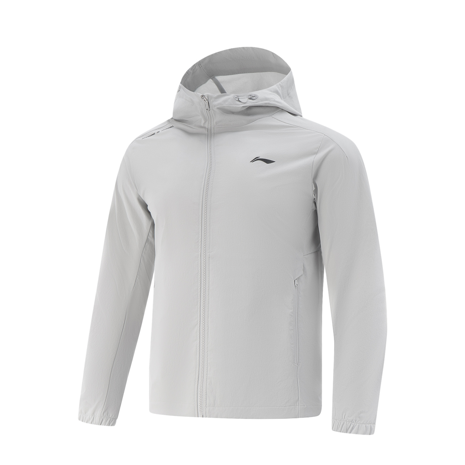 

LINING Фитнес-куртка мужская монетный серый, Coin Gray