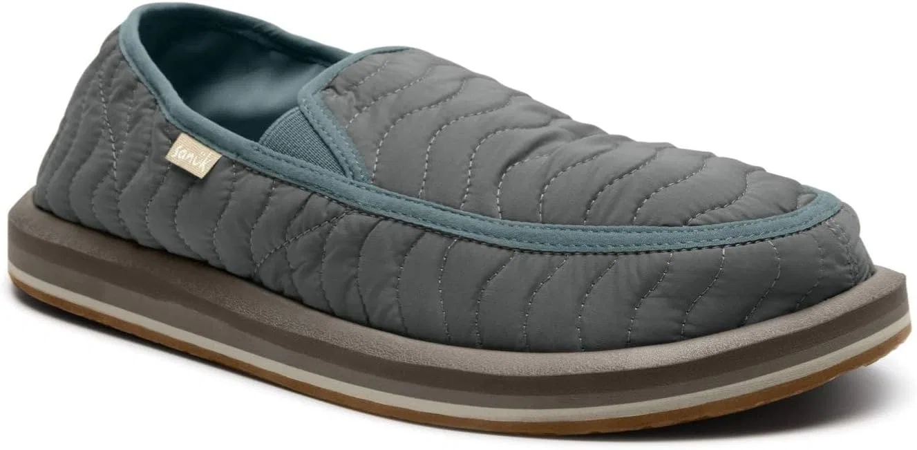 Лоферы Sanuk Donny Quilted, сине-серый