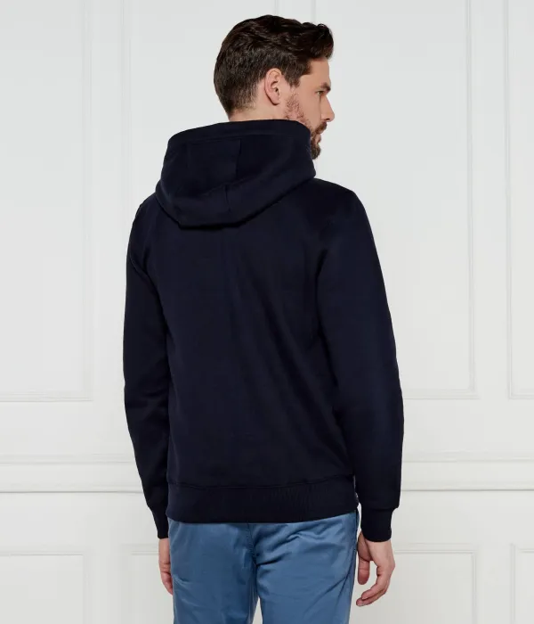 Толстовка Oversize fit Tommy Hilfiger, синий — фото 3