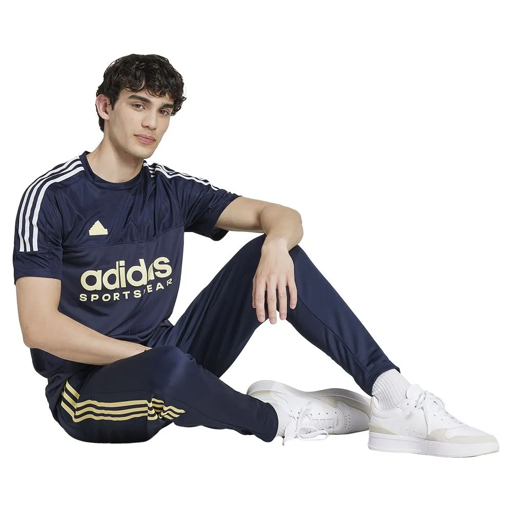 Спортивные брюки adidas Tiro Wordmark, синий — фото 4