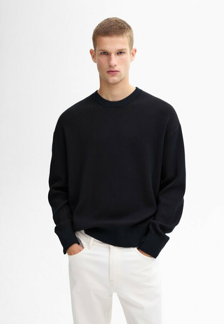 

Джемпер CREW NECK Massimo Dutti, темно-синий