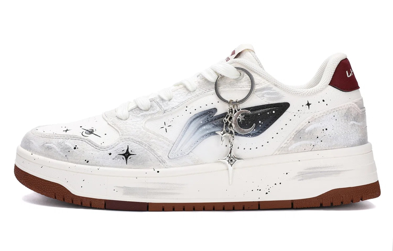 Кеды скейтбординг Li-Ning White Gray