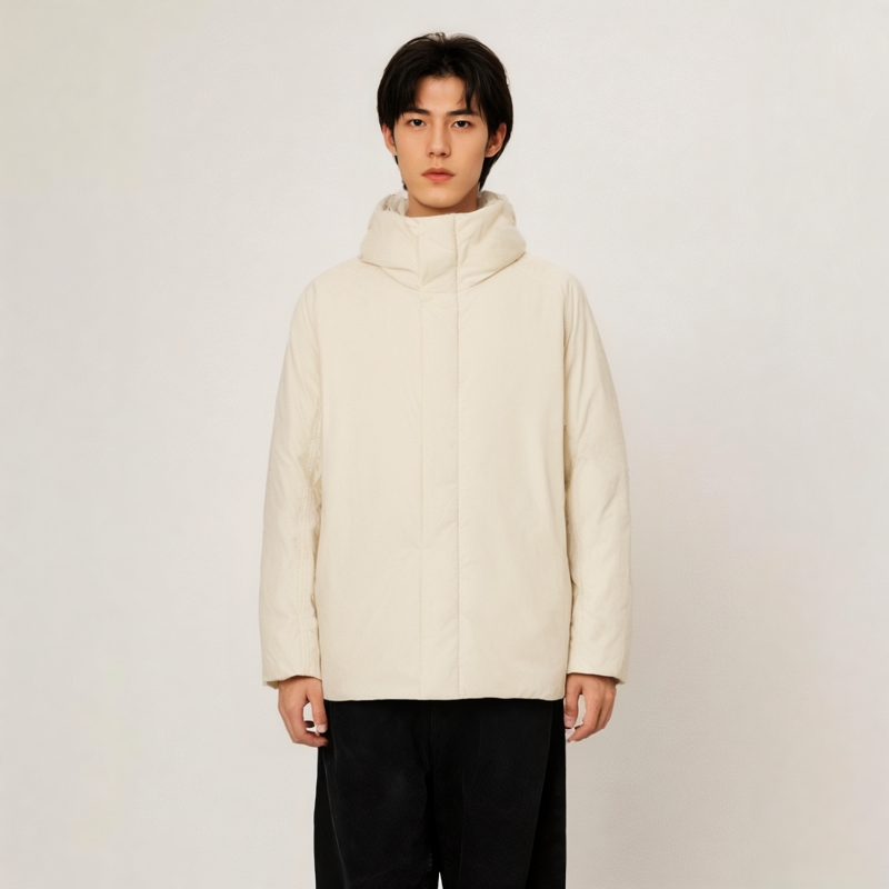 U Collection Пуховик Unisex Светло-бежевый UNIQLO — фото 4
