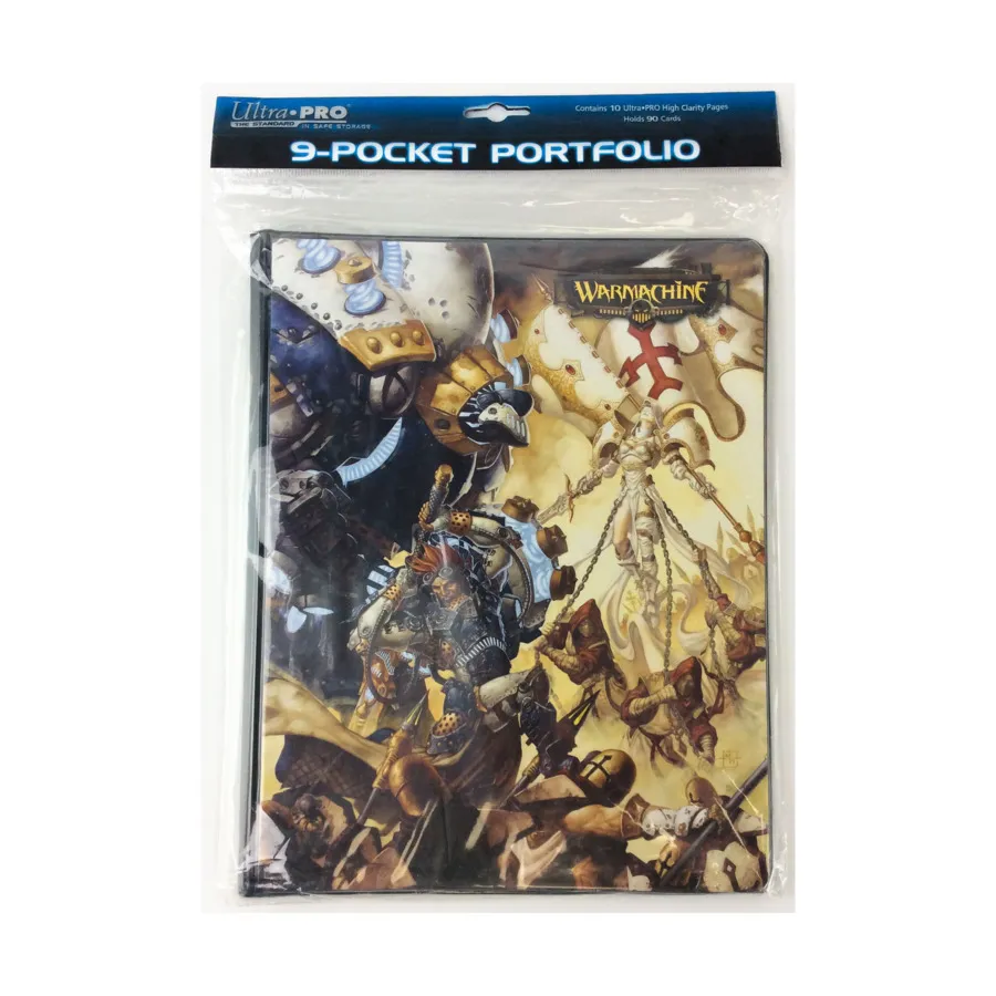 

Портфель коллекционера с 9 карманами — Warmachine, 9-Pocket Card Collector Portfolios