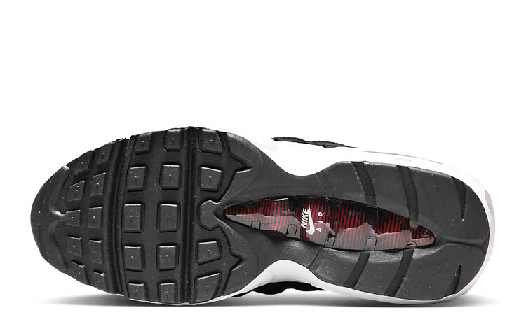 Кроссовки Nike Air Max 95 Recraft Anthracite Team Red GS — фото 4