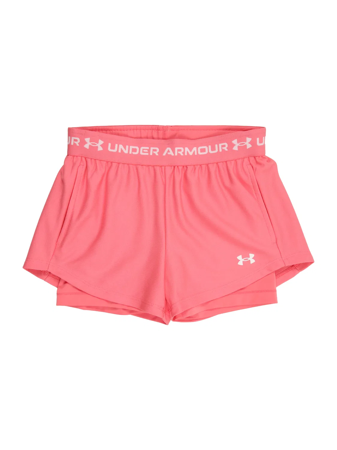 Спортивные штаны Regular Workout Pants 'Tech Play Up 2n1' Under Armour, Pink
