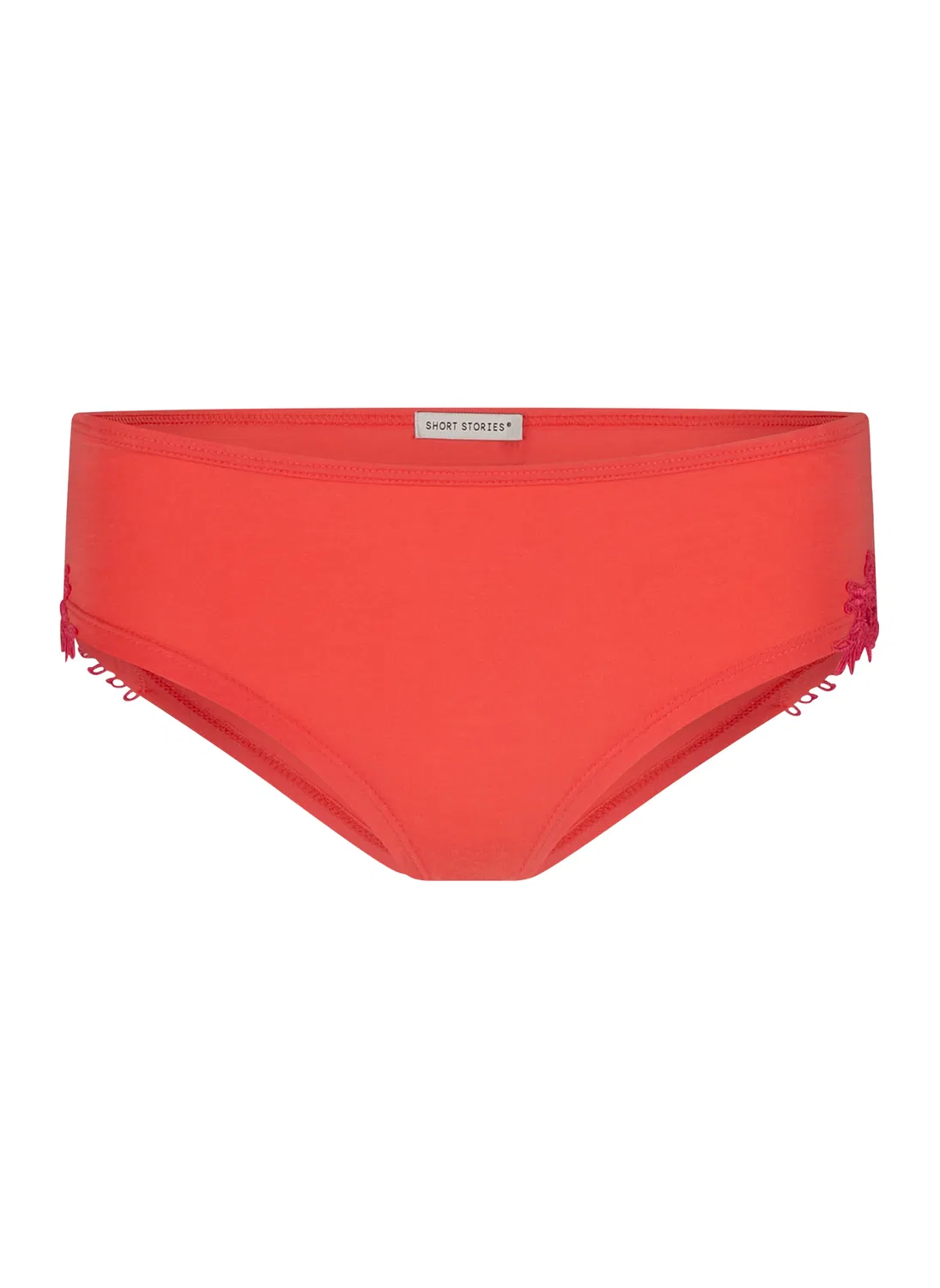 Трусы с кружевом SHORT STORIES, оранжевый
