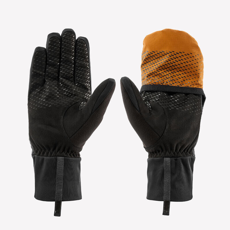 

Лыжные перчатки Wedze, цвет goldbraun/carbongrau