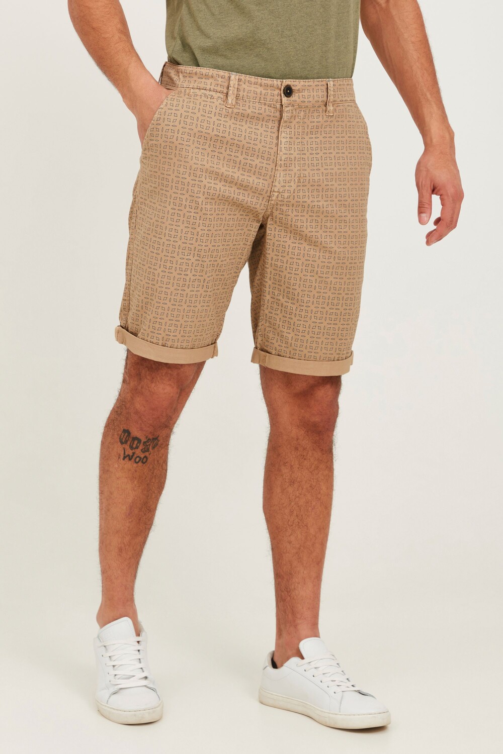 

Тканевые шорты BLEND Chino, коричневый