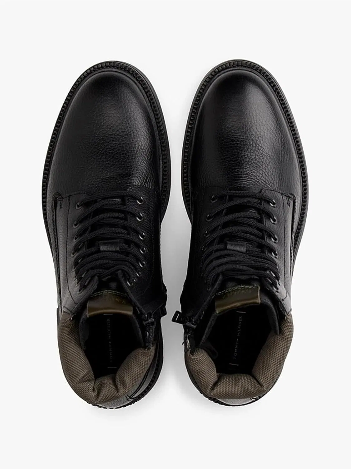 Мужские ботинки Hilfiger Comfort Lwt Wrm Mx Tommy Hilfiger Fm0fm05595Средние ботинки, Black — фото 3