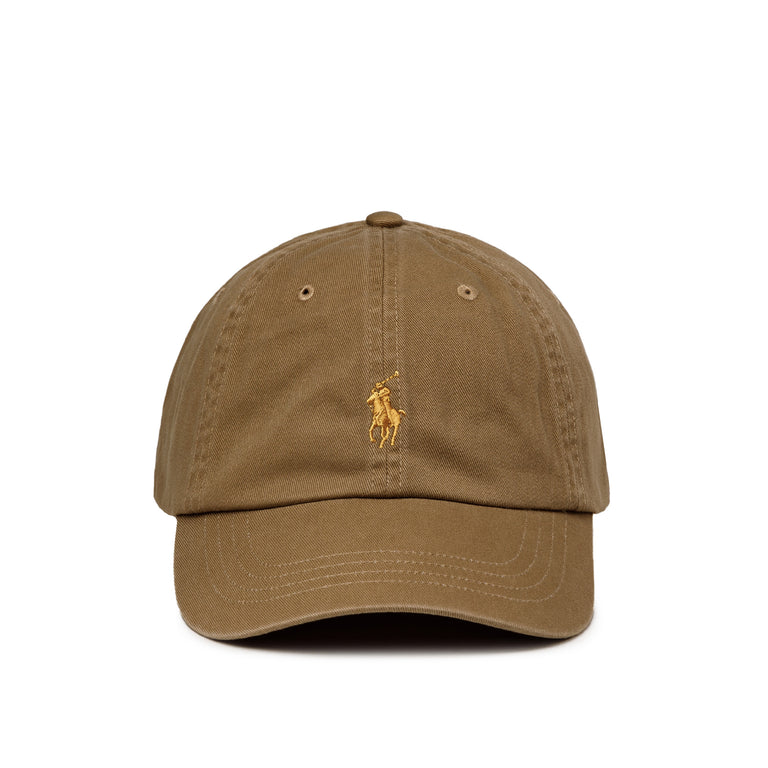 

Бейсболка stretch-cotton twill ball cap Polo Ralph Lauren, хаки