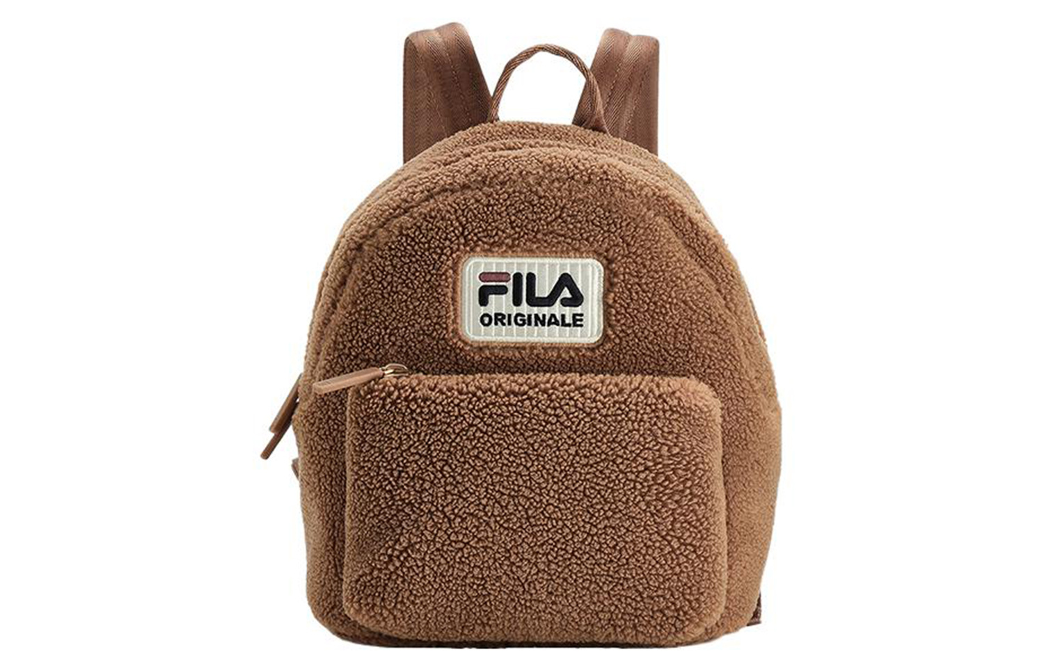 

Фальшивая шерпа рюкзак обычный женский светло-коричневый FILA