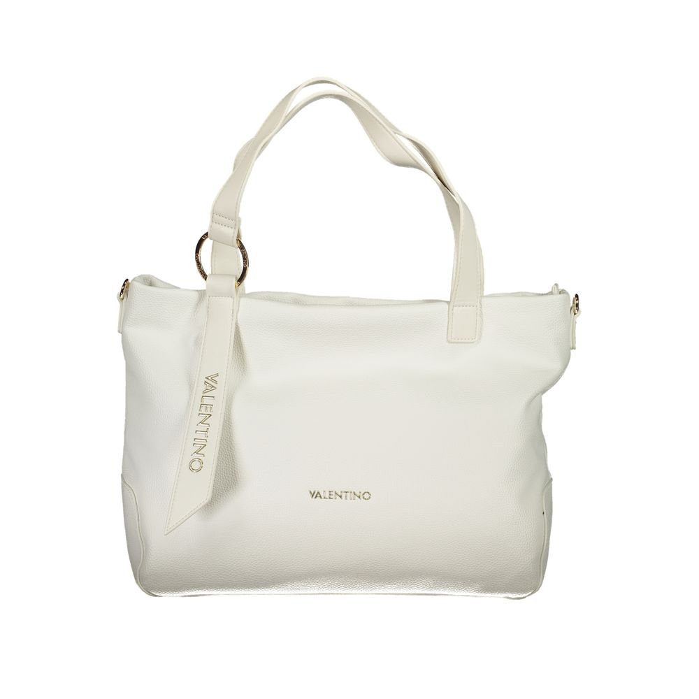

Белая полиэтиленовая сумка Valentino Bags, Белый, Белая полиэтиленовая сумка Valentino Bags