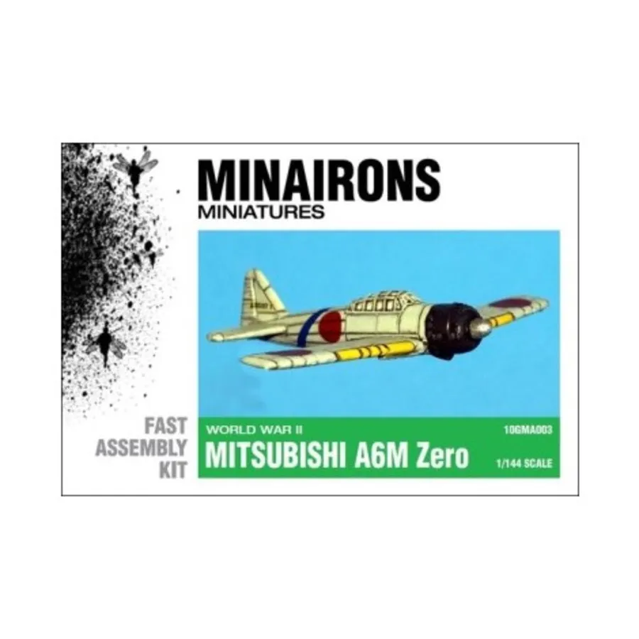 

Митсубиси А6М Ноль, WWII - Aircraft (1:144) (Minairons Miniatures)