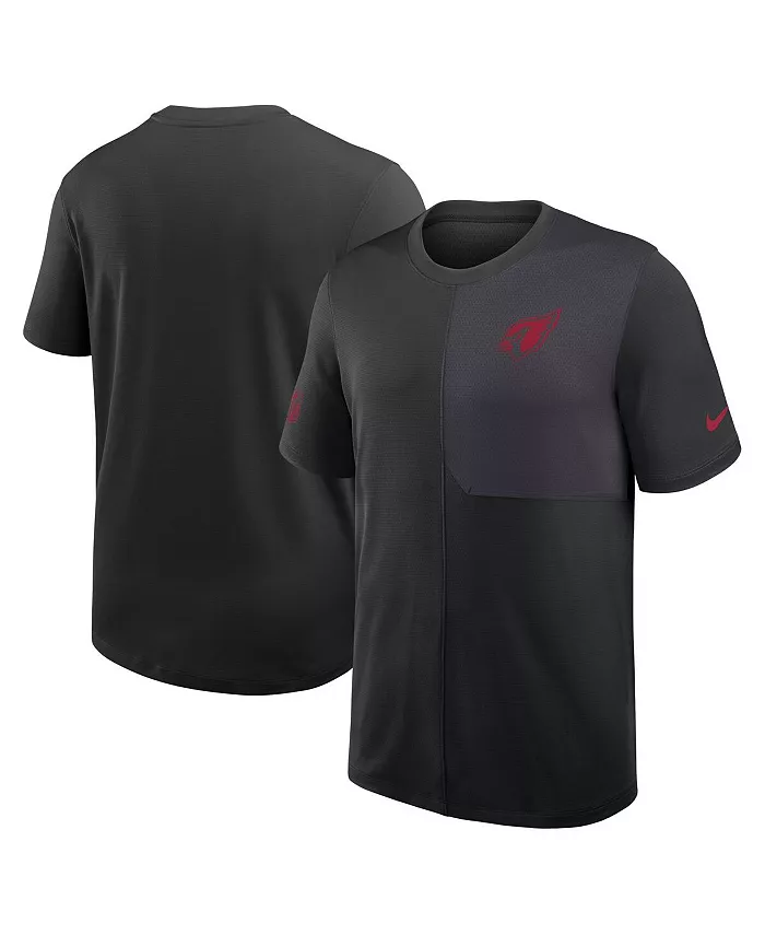 

Мужская черная футболка Arizona Cardinals Sideline UV Performance Coach Nike