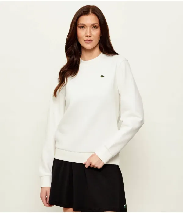 Толстовка Lacoste Relaxed Fit, белая