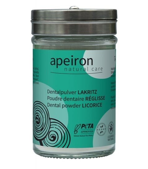 

Зубной порошок для чистки зубов, ЛИКР, Cosmos Natural, Веган, 40 г Apeiron