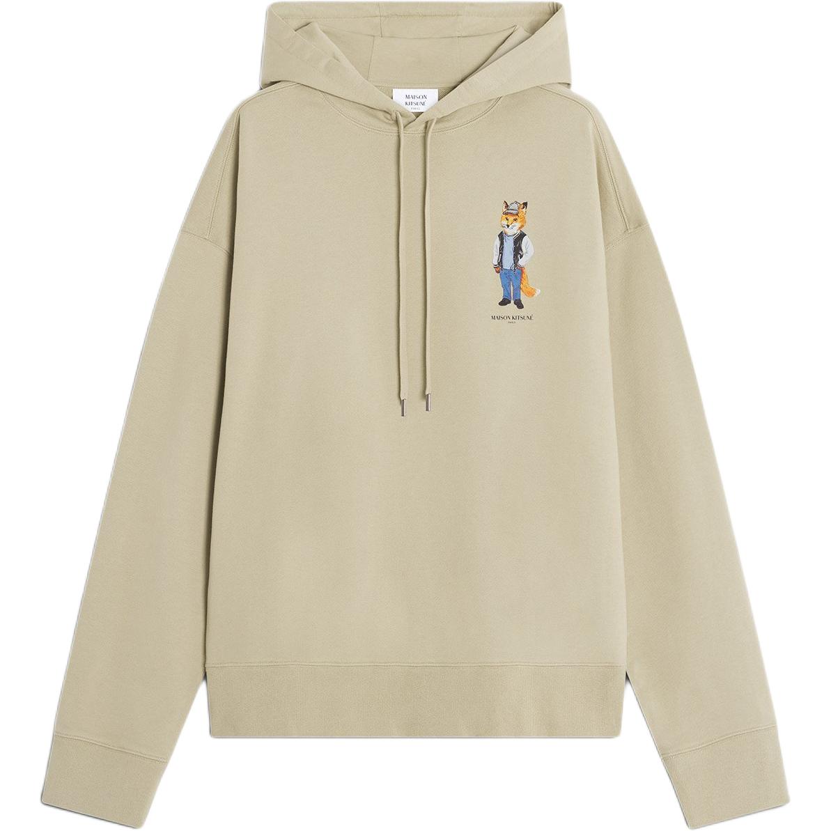 

Толстовка с принтом логотипа Maison Kitsuné Maison Kitsune, бежевый