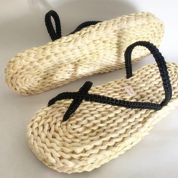 Сандалии ручной работы из соломы Ddwrgd, Straw Soles Men 7/ Women 8.5- EU40 — фото 2